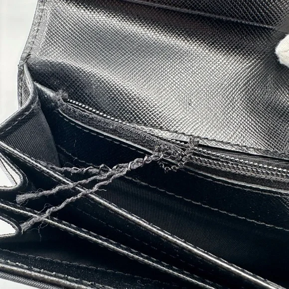 Prada Black Nylon Wallet - Picture 8 of 11